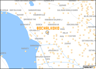 map of Bochal Koko