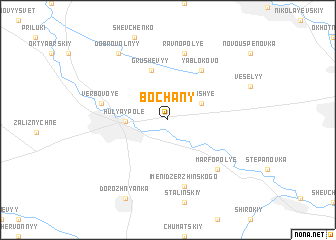 map of Bochany