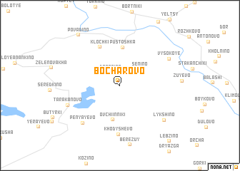 map of Bocharovo