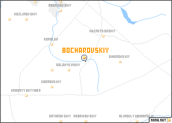 map of Bocharovskiy