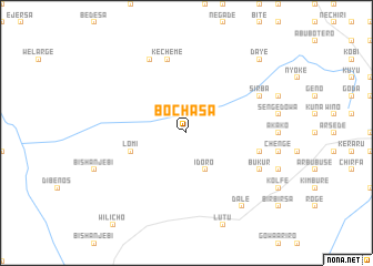 map of Bochʼasa