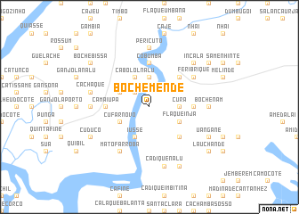 map of Boche Mende