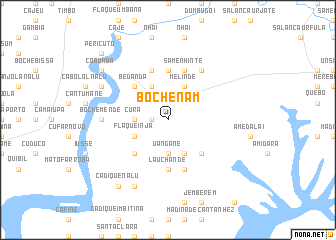 map of Bochenam