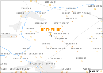 map of Bochevino