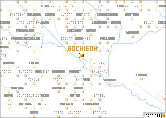 map of Bô Chiểnh