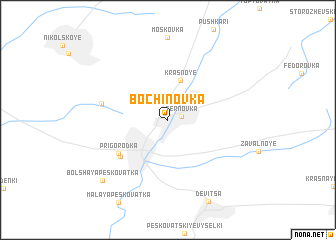 map of Bochinovka