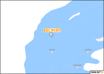 map of Bochkan