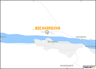 map of Bochkarëvka