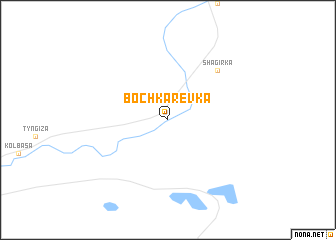 map of Bochkarëvka
