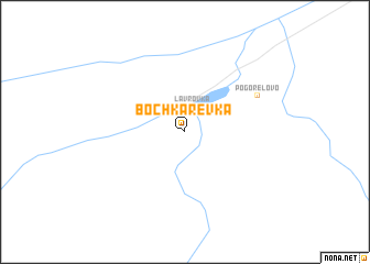 map of Bochkarëvka