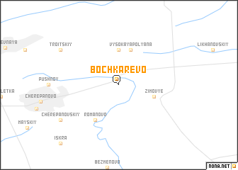 map of Bochkarëvo