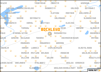 map of Bochlewo