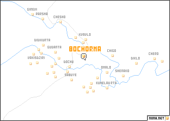 map of Bochorma