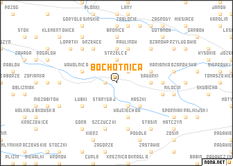 map of Bochotnica