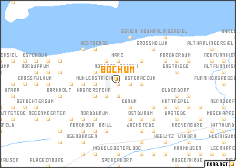 map of Bochum