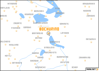 map of Bochurino