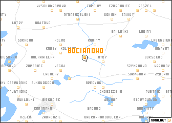map of Bocianowo
