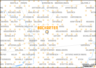 map of Bockarten