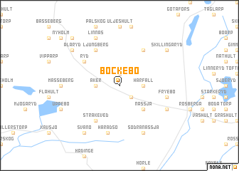 map of Bockebo