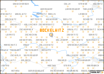 map of Bockelwitz