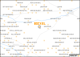 map of Bockel