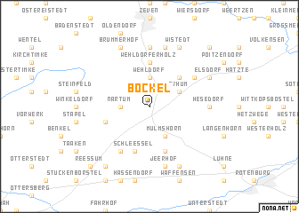 map of Bockel