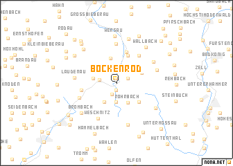 map of Bockenrod