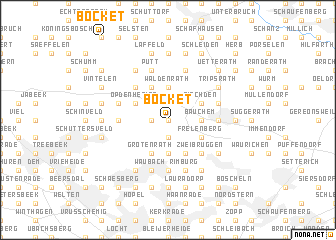 map of Bocket