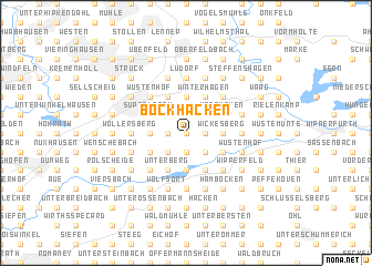 map of Bockhacken
