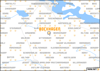 map of Bockhagen