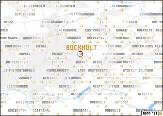 map of Bockholt