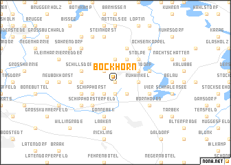 map of Bockhorn