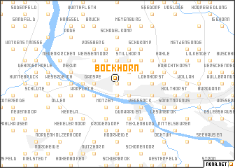 map of Bockhorn