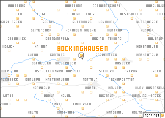 map of Böckinghausen