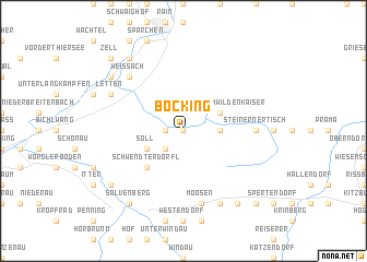 map of Bocking
