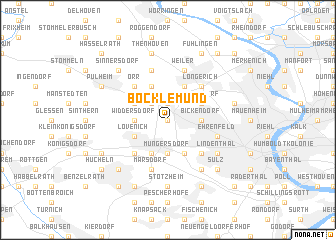 map of Bocklemünd