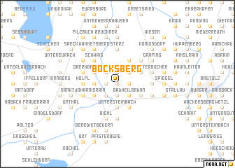 map of Bocksberg