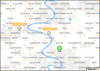 map of Bockum
