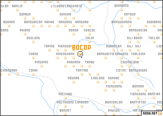 map of Bô Côp