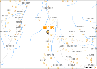 map of Bocos