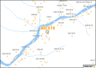 map of Bocota