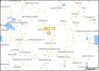 map of Boctó