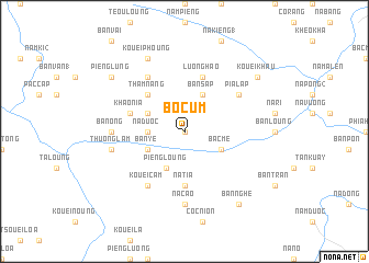 map of Bô Cum