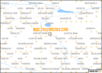 map of Boczki Zarzeczne