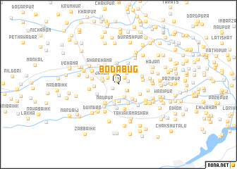 map of Bodabug