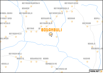 map of Bodambuli