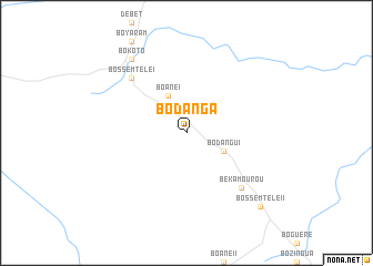 map of Bodanga