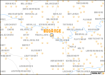 map of Bodange