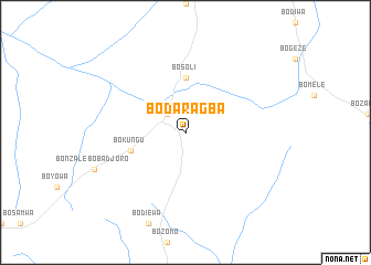 map of Bodaragba