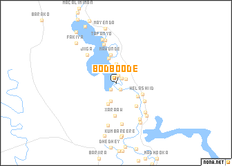 map of Bodboode